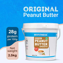 MyFitness Peanut Butter - Original | 28% Protein | Smooth | Classic Peanut Butter Spread MyFitness Peanut Butter - Original | 28% Protein | Smooth | Classic Peanut Butter Spread
