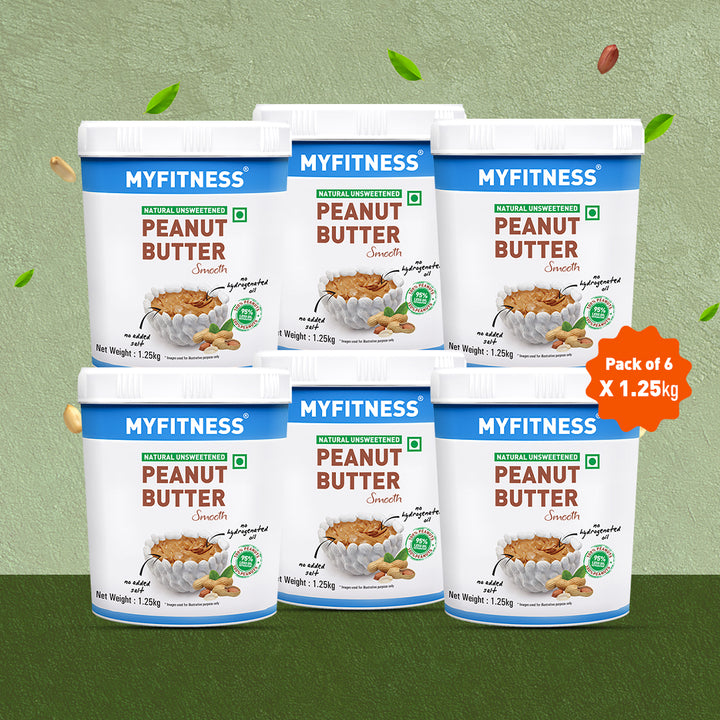 Natural Zero Sugar Smooth Peanut Butter (25% Protein)