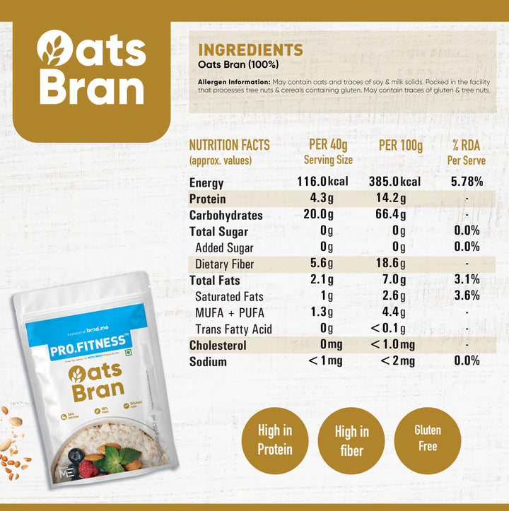 Oats Bran (15% Protein)
