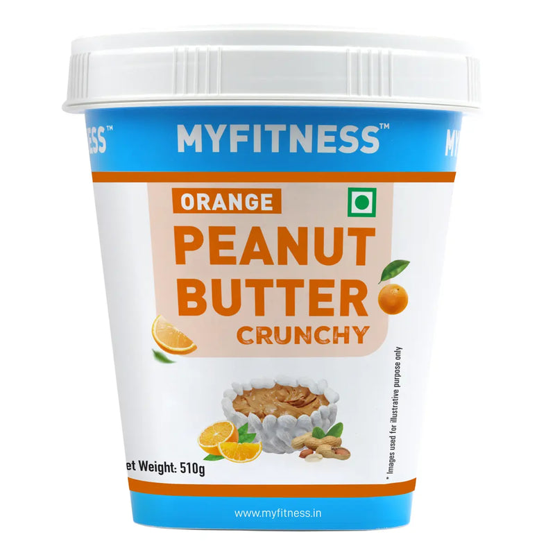 Orange Crunchy Peanut Butter (23% Protein)