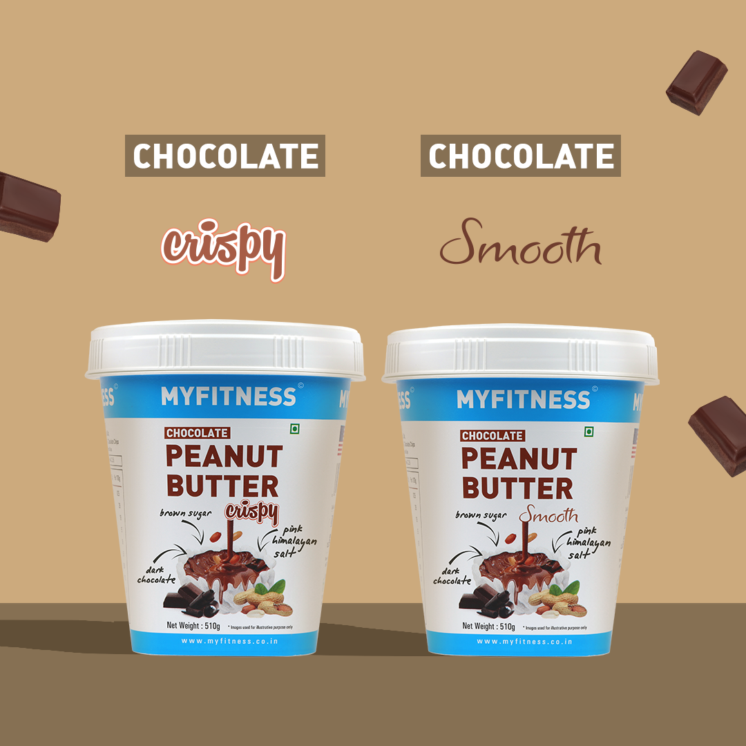 Combo - Chocolate Peanut Butter: Smooth & Crispy