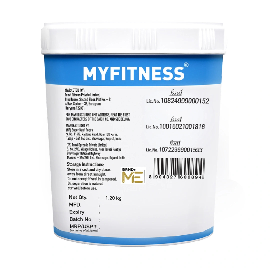 MyFitness Peanut Butter - Chocolate | 26% Protein | Crispy | Chocolate Peanut Butter Spread