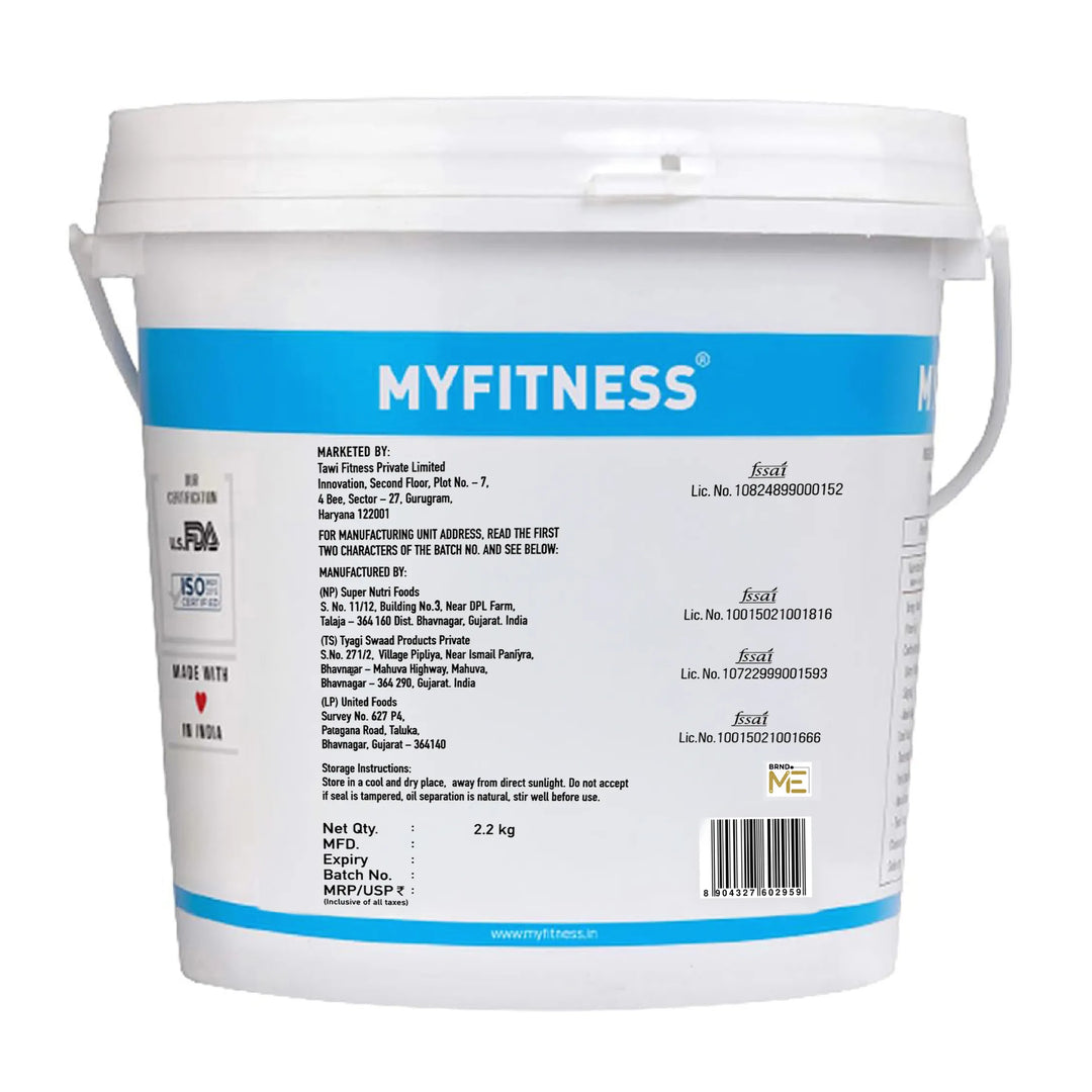 MyFitness Peanut Butter - Chocolate | 28% Protein | Smooth | Chocolate Peanut Butter Spread