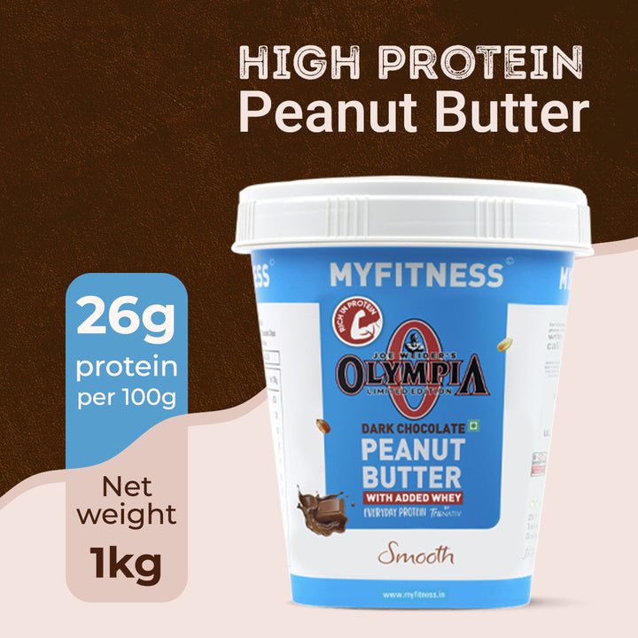 Dark Chocolate Smooth Peanut butter with Added Whey (30% Protein)