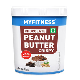 MyFitness Peanut Butter - Chocolate | 26% Protein | Crispy | Chocolate Peanut Butter Spread