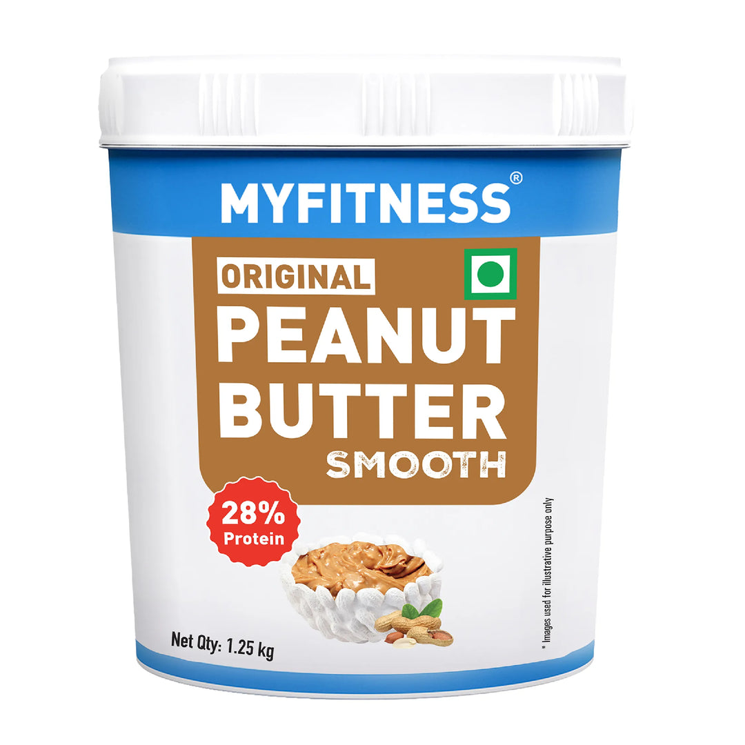MyFitness Peanut Butter - Original | 28% Protein | Smooth | Classic Peanut Butter Spread