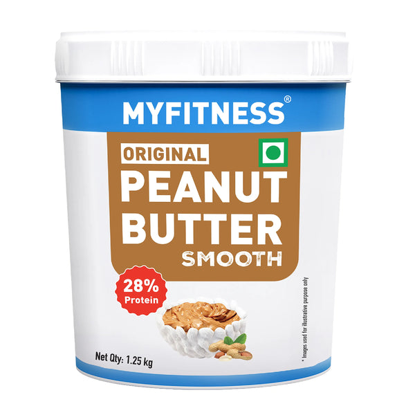 MyFitness Peanut Butter - Original | 28% Protein | Smooth | Classic Peanut Butter Spread