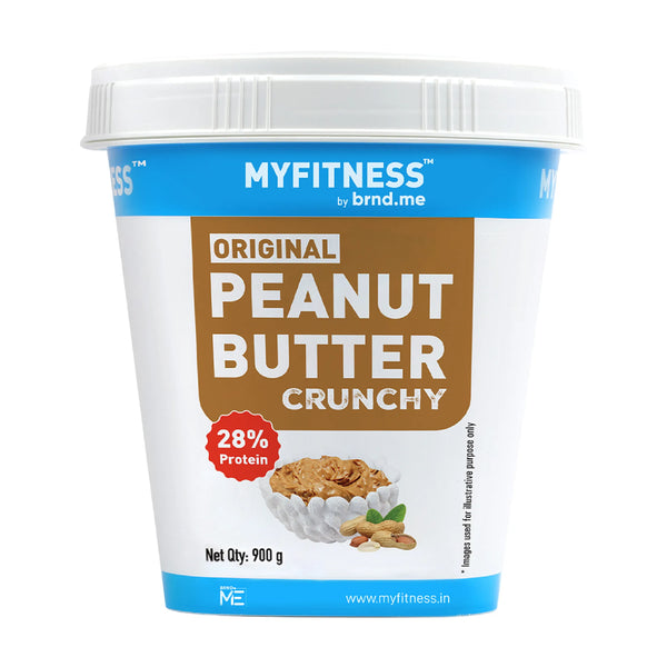 MyFitness Peanut Butter - Original | 28% Protein | Crunchy | Classic Peanut Butter Spread