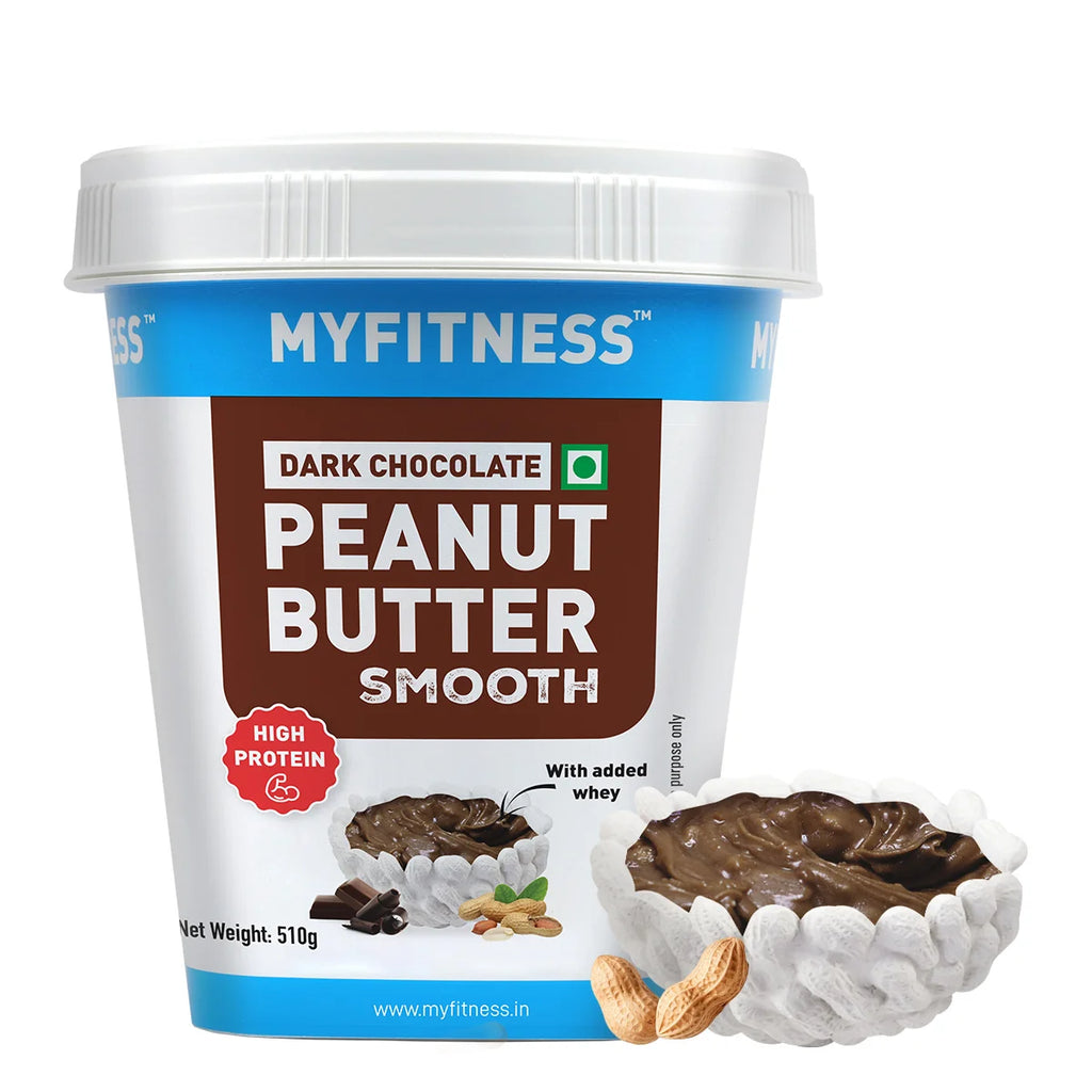 Dark Chocolate Smooth Peanut butter with Added Whey (30% Protein)