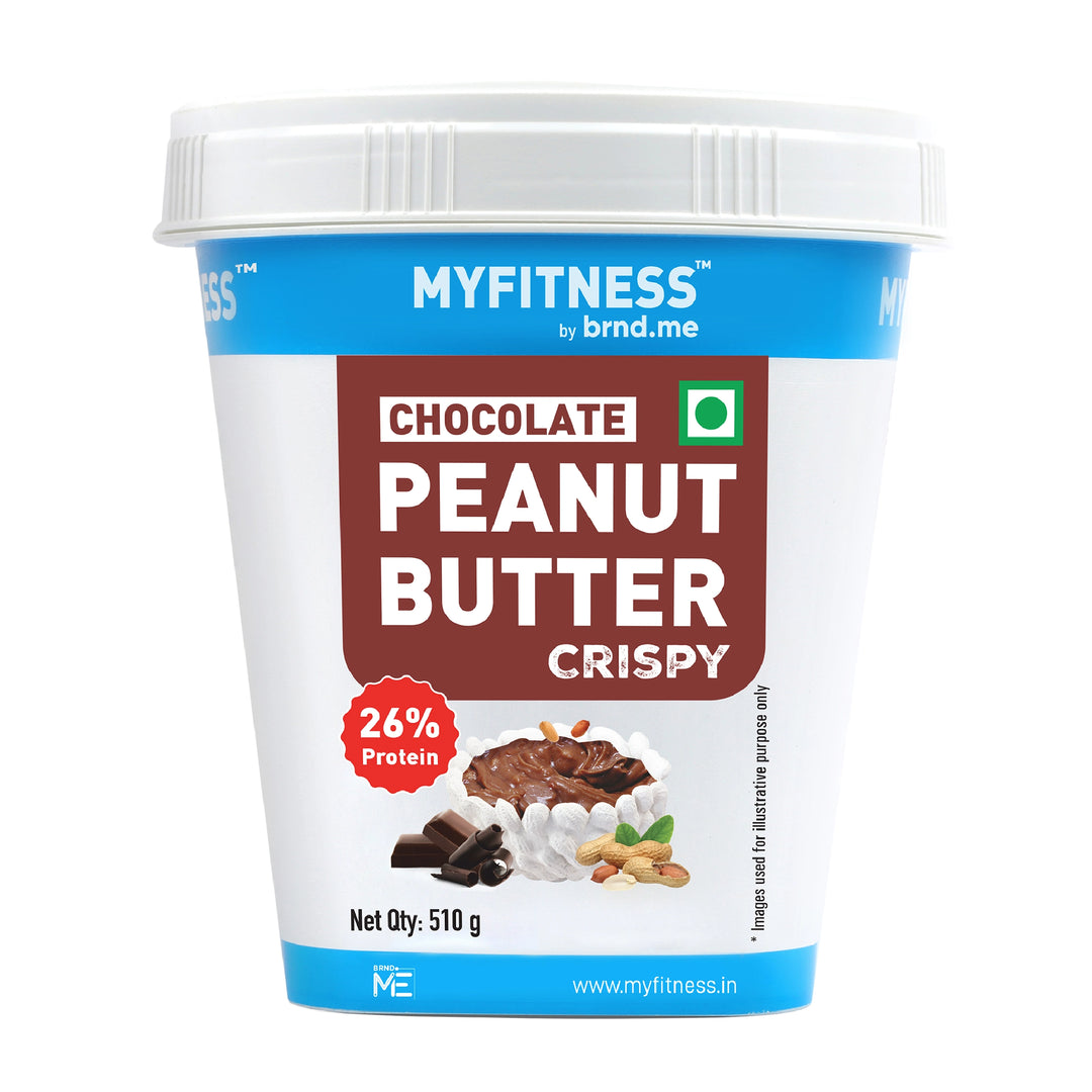 MyFitness Peanut Butter - Chocolate | 26% Protein | Crispy | Chocolate Peanut Butter Spread