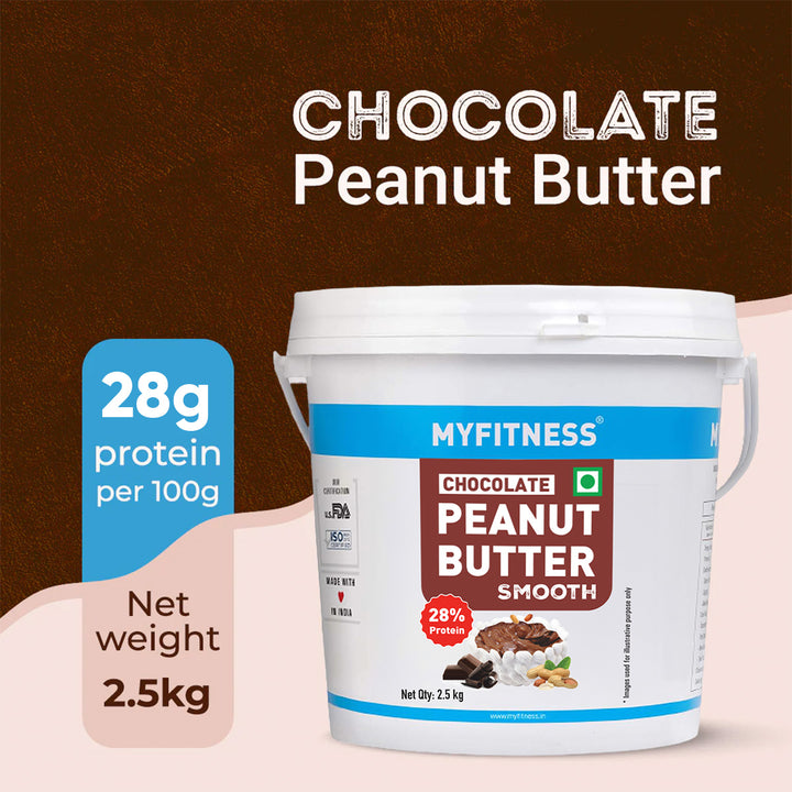 Chocolate Smooth Peanut Butter (28% Protein)