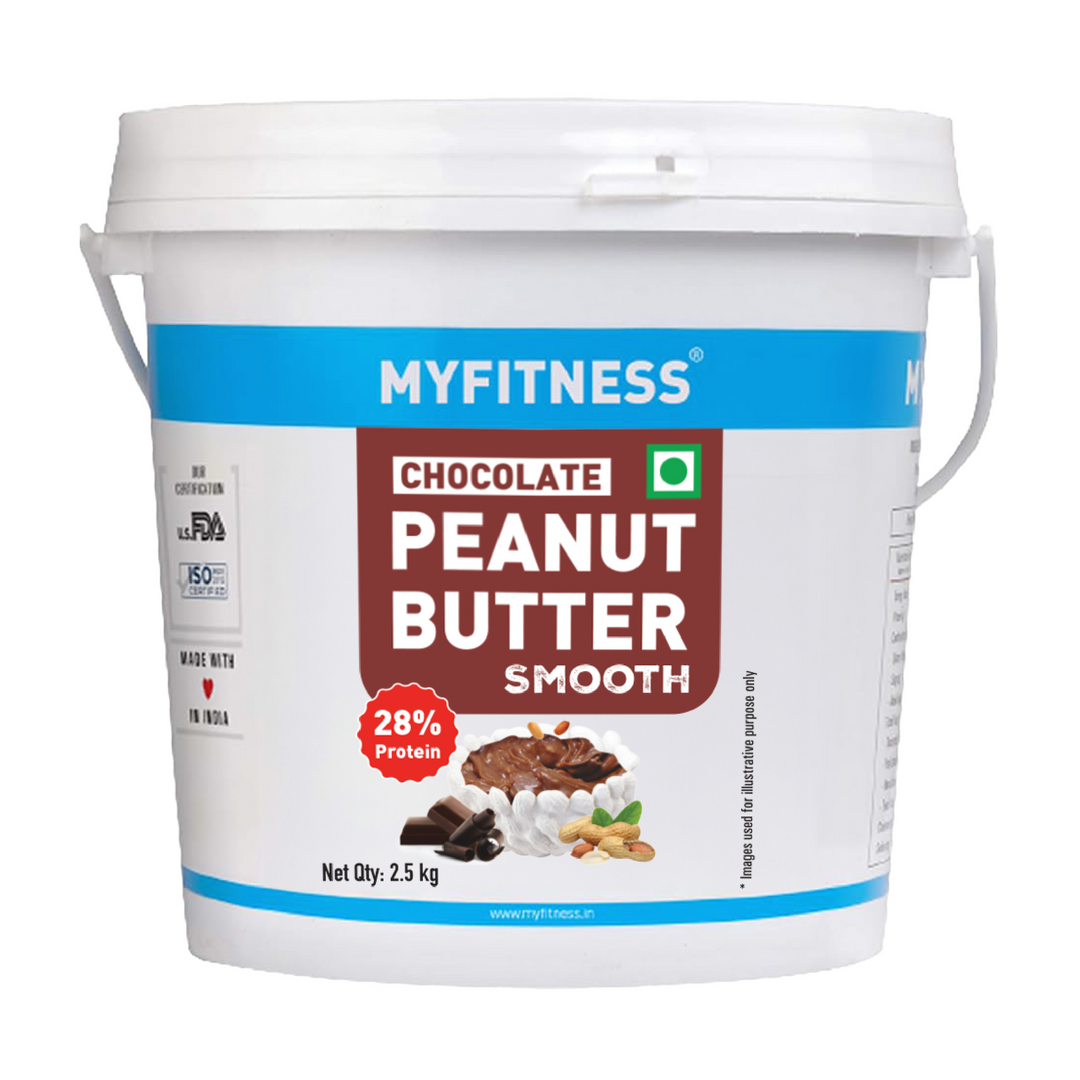 MyFitness Peanut Butter - Chocolate | 28% Protein | Smooth | Chocolate Peanut Butter Spread