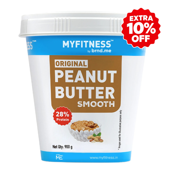 MyFitness Peanut Butter - Original | 28% Protein | Smooth | Classic Peanut Butter Spread