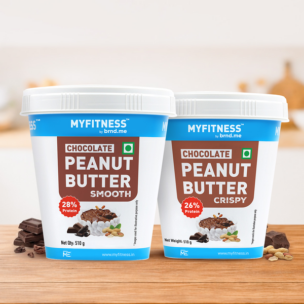 Combo - Chocolate Peanut Butter: Crispy & Smooth