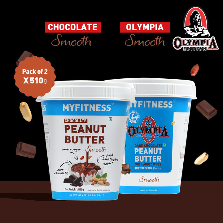 510gm Combo : Chocolate Smooth & Olympia Smooth