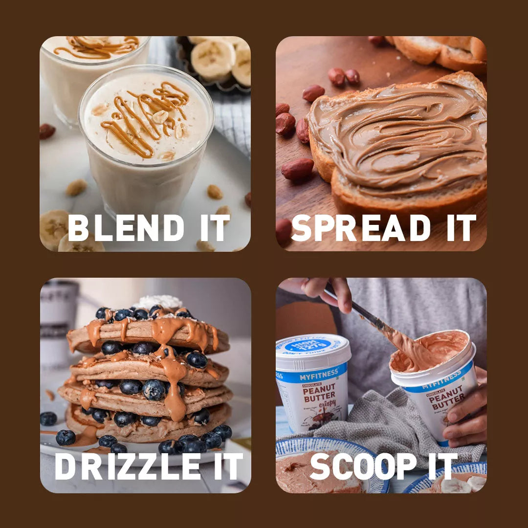 Combo - of Chocolate Peanut Butter: Smooth, Crunchy & Crispy