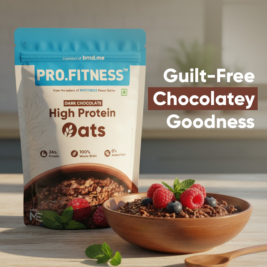 High Protein Chocolate Rolled Oats (24% Protein)