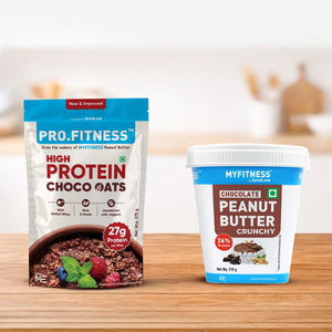 High Protein Choco Oats + Chocolate Peanut Butter Crunchy Combo