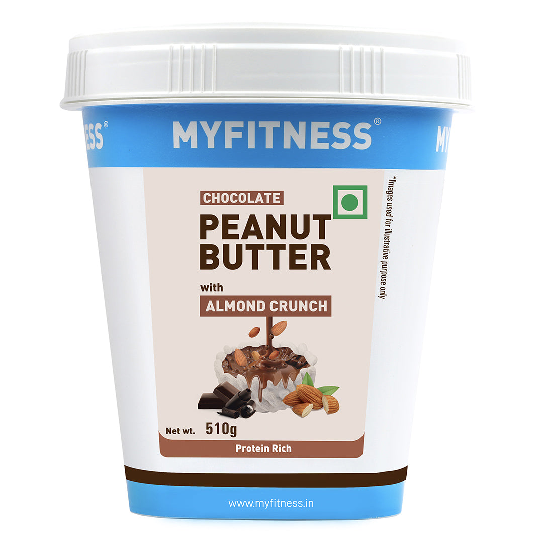 Chocolate Whey Protein & Chocolate Peanut Butter with Almond Crunch Combo