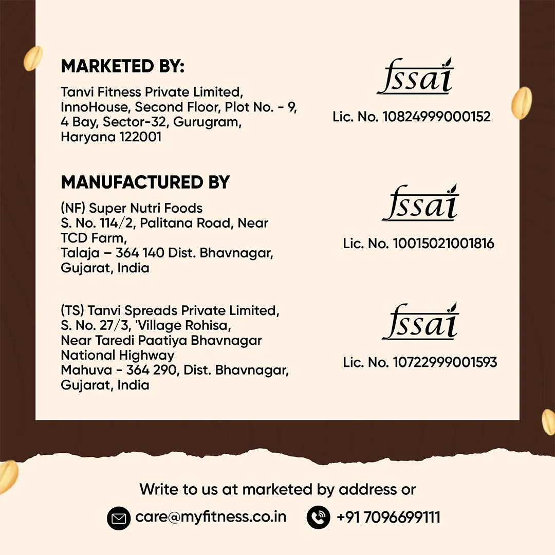 MyFitness Peanut Butter - Chocolate | 26% Protein | Crunchy | Chocolate Peanut Butter Spread