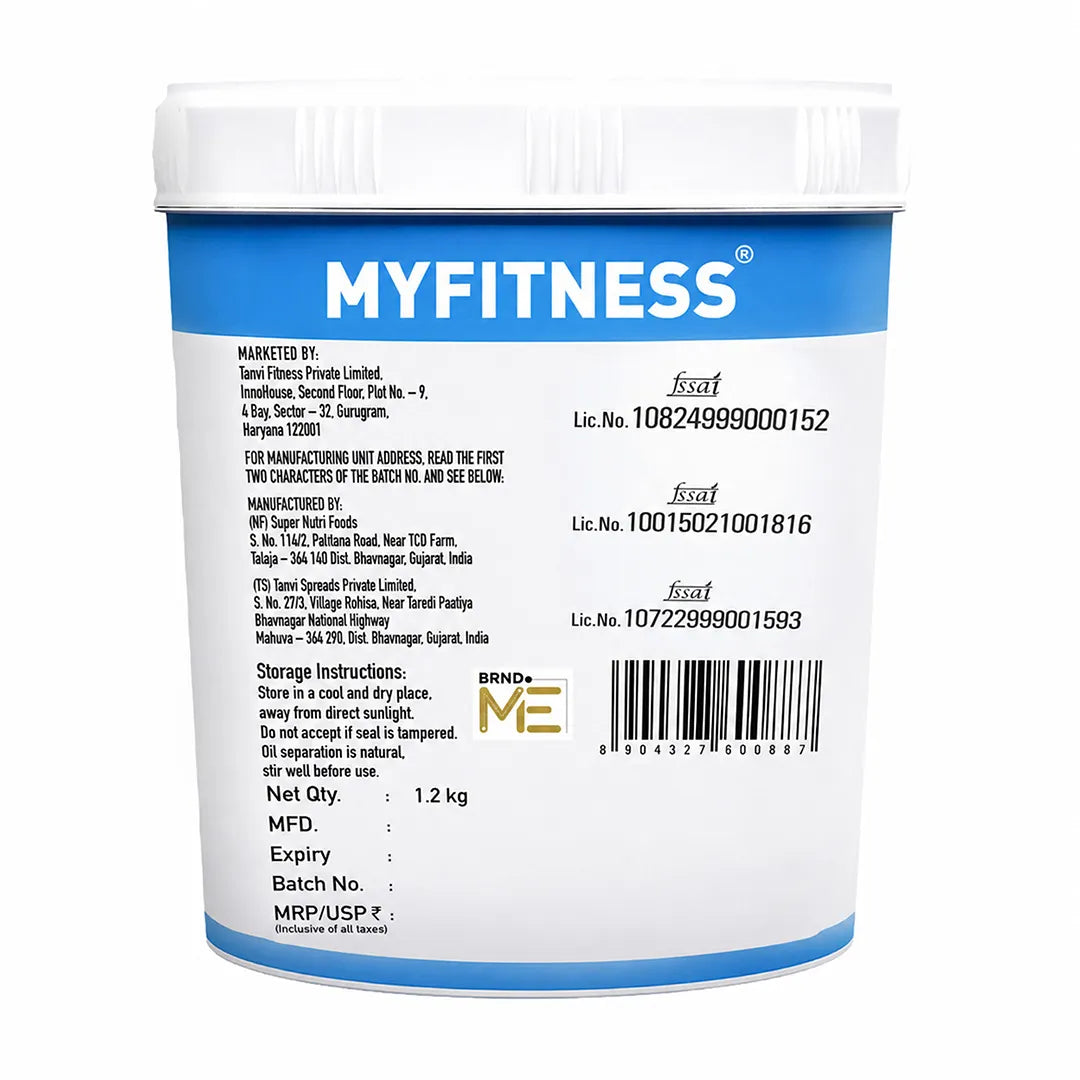 MyFitness Peanut Butter - Chocolate | 26% Protein | Crunchy | Chocolate Peanut Butter Spread