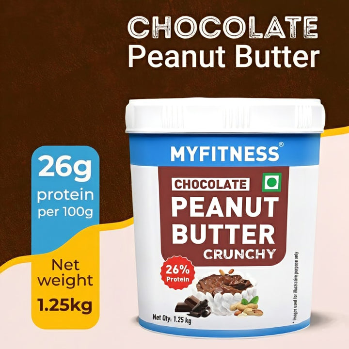 Chocolate Crunchy Peanut Butter (26% Protein)