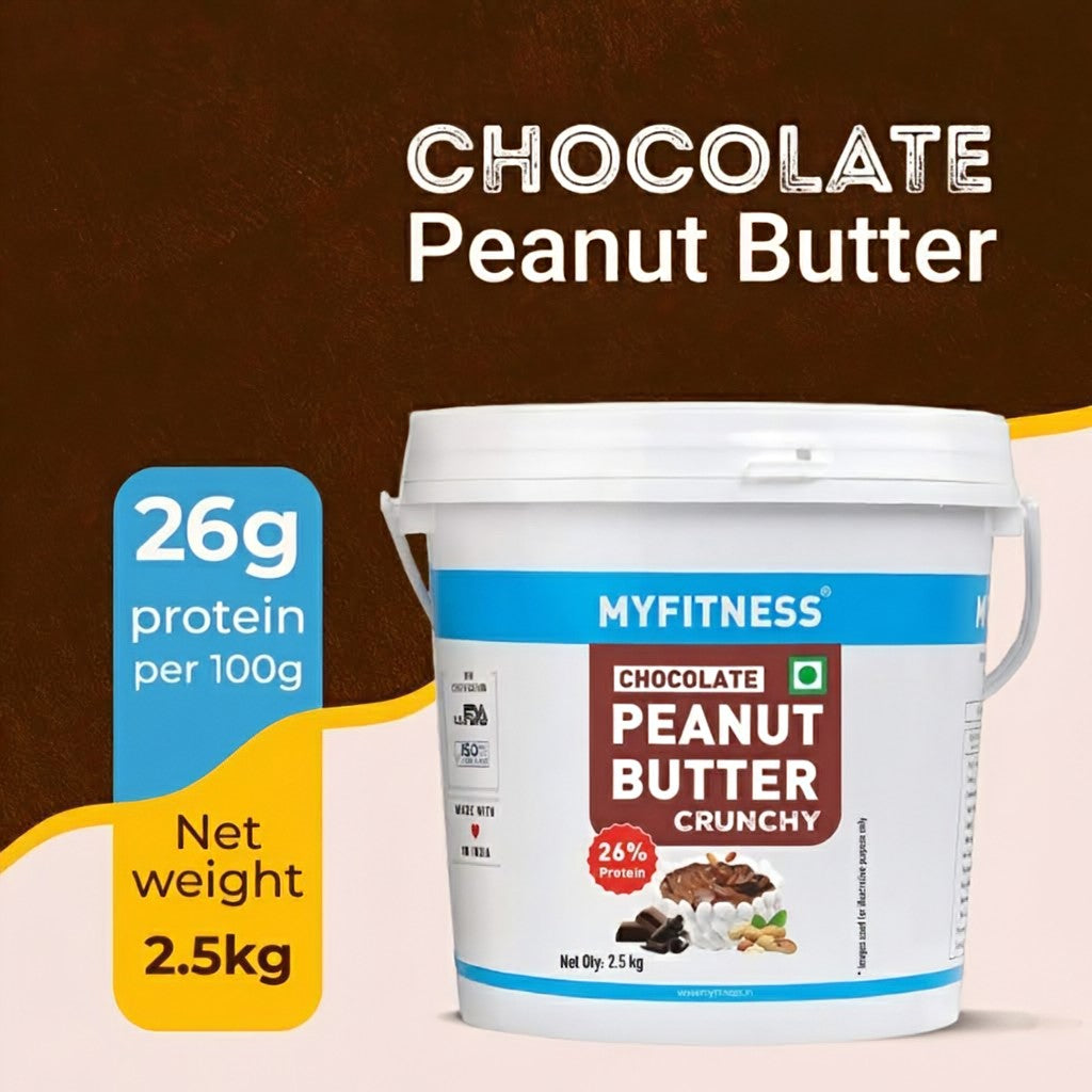 Chocolate Crunchy Peanut Butter (26% Protein)