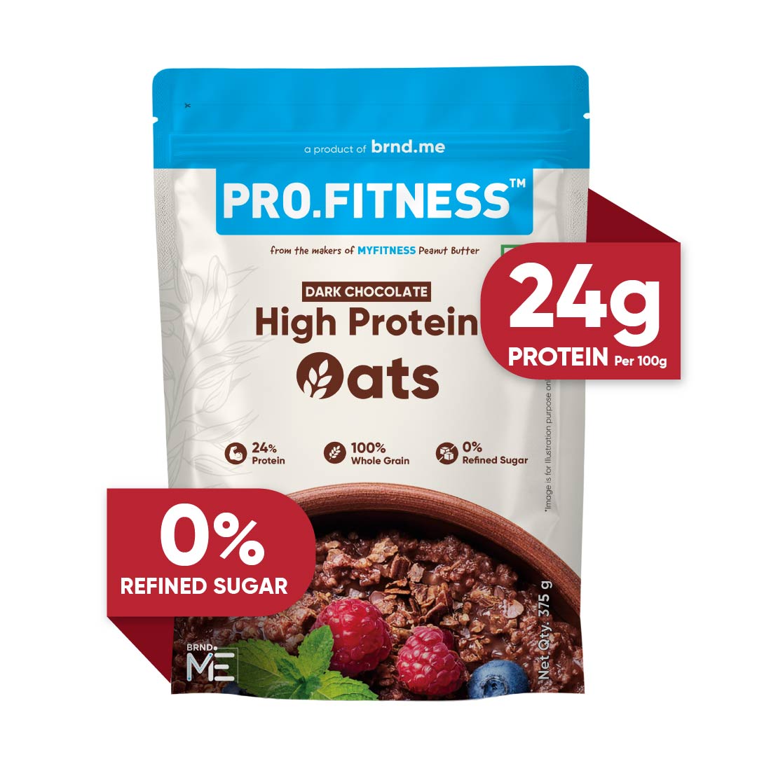 High Protein Chocolate Rolled Oats (24% Protein)
