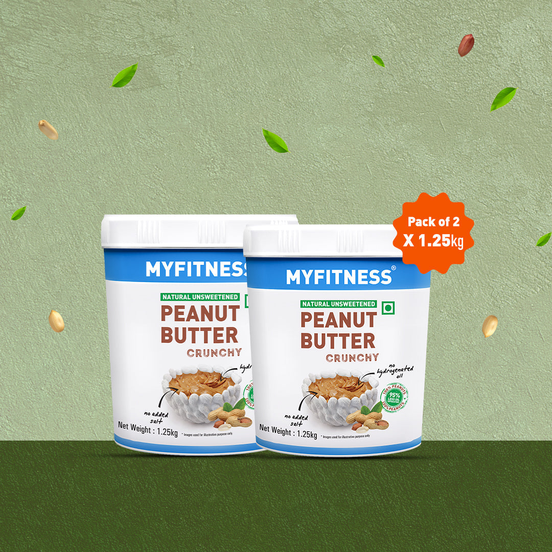 Natural Zero Sugar Crunchy Peanut Butter (32% Protein)