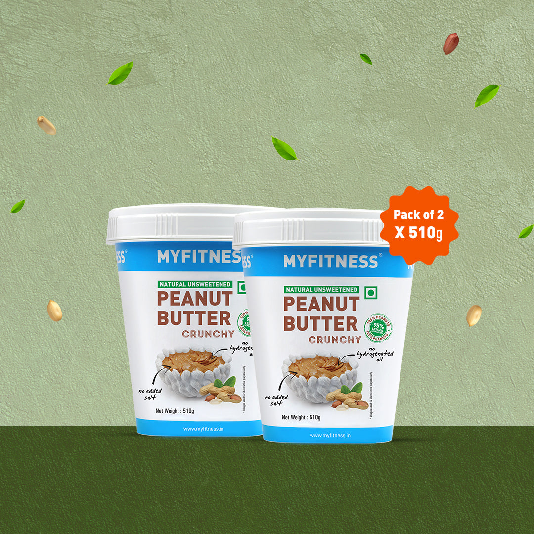 Natural Zero Sugar Crunchy Peanut Butter (32% Protein)