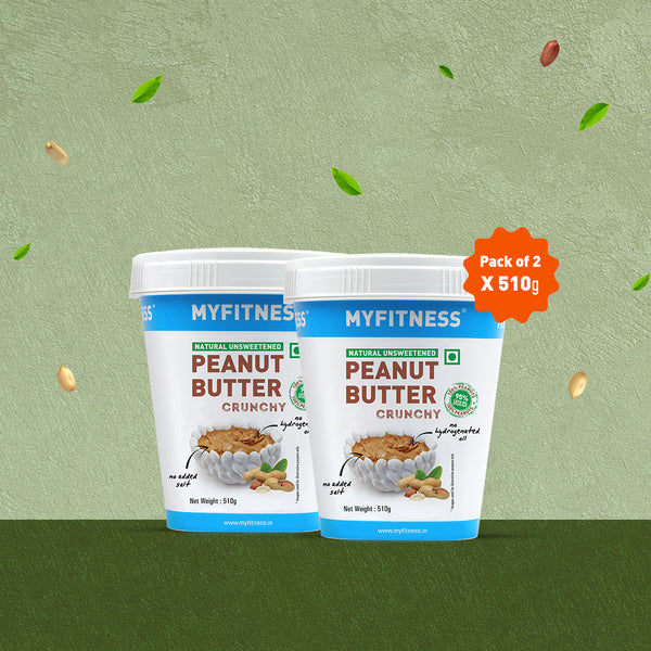 Natural Zero Sugar Crunchy Peanut Butter (32% Protein)