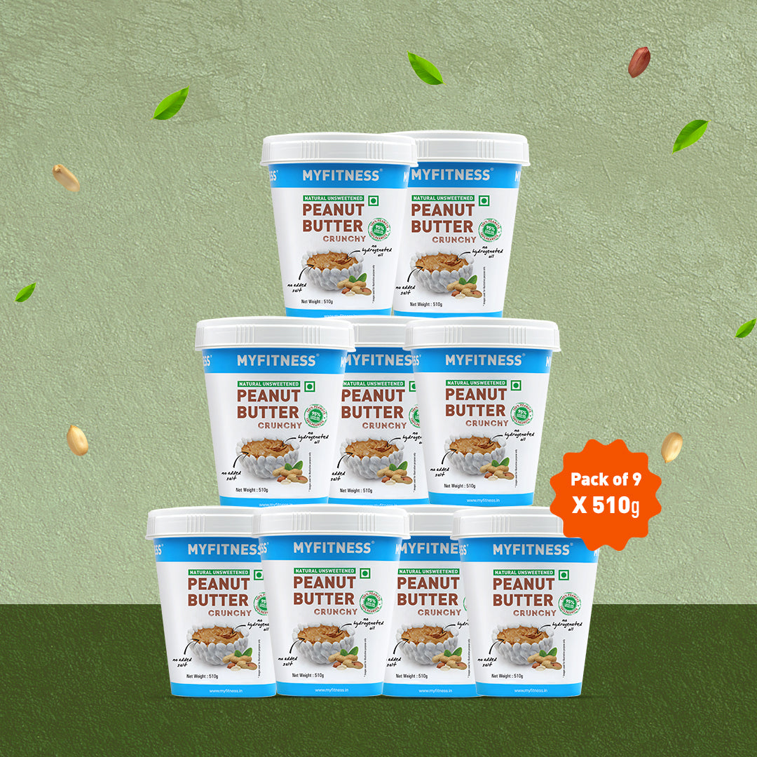 Natural Zero Sugar Crunchy Peanut Butter (32% Protein)