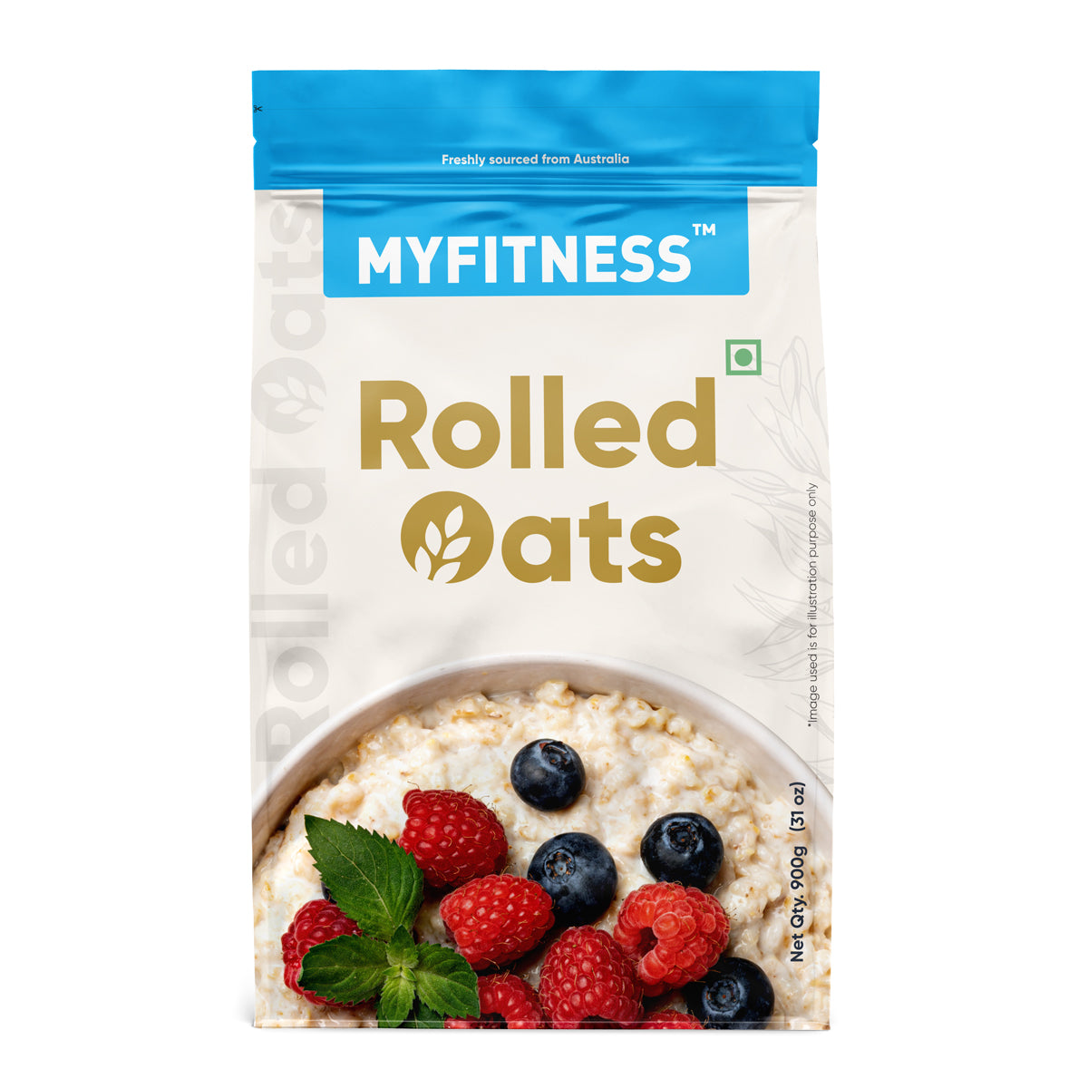 Rolled Oats - Rich in Protein & Fiber (100% Natural Grain)