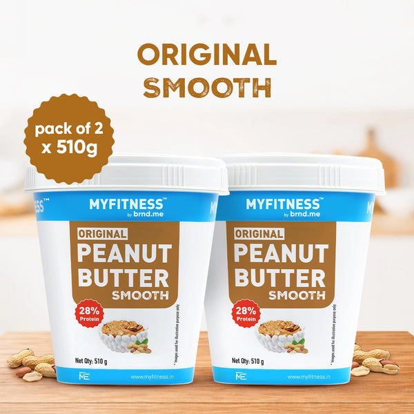 MyFitness Peanut Butter - Original | 28% Protein | Smooth | Classic Peanut Butter Spread