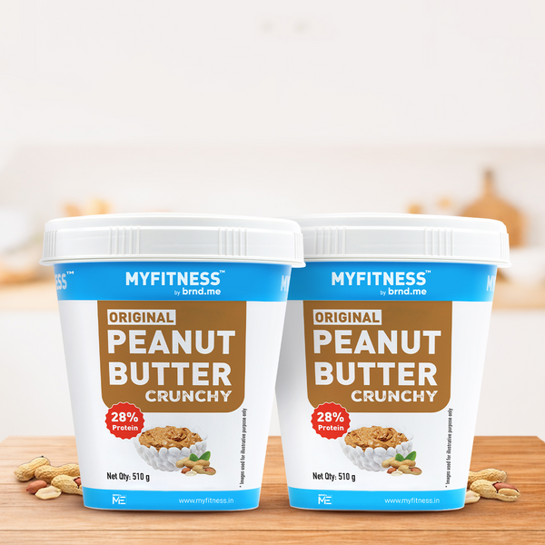 MyFitness Peanut Butter - Original | 28% Protein | Crunchy | Classic Peanut Butter Spread