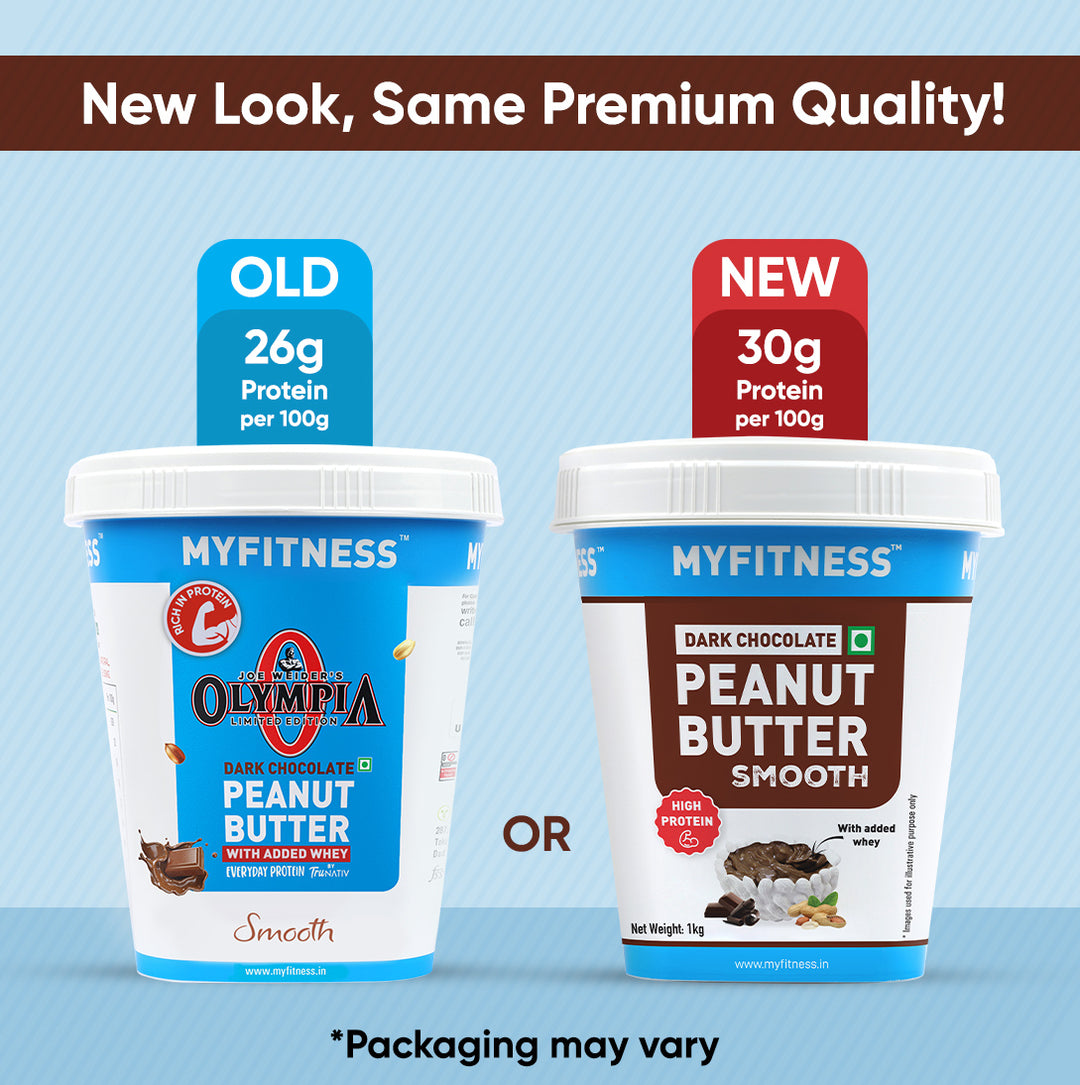 Dark Chocolate Smooth Peanut butter with Added Whey (30% Protein)