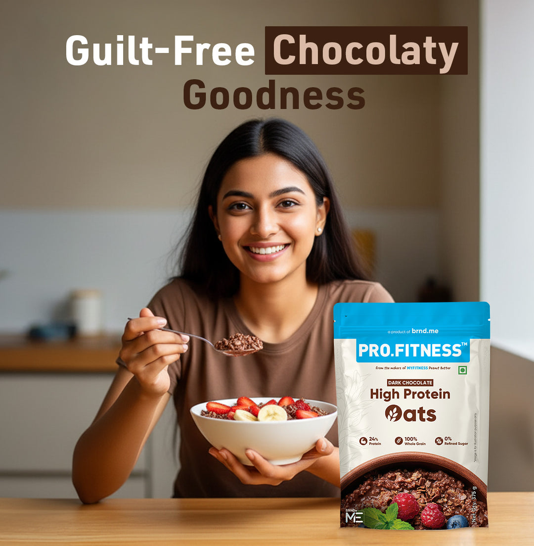 High Protein Chocolate Rolled Oats (24% Protein)