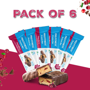 Pro.Fitness Protein Bar - Choco Berry - 6 in 1 Pack