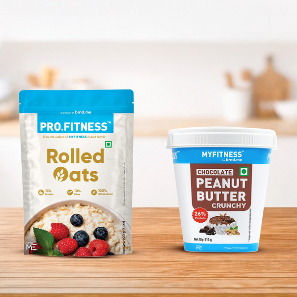 Rolled Oats + Chocolate Crunchy Peanut Butter Combo