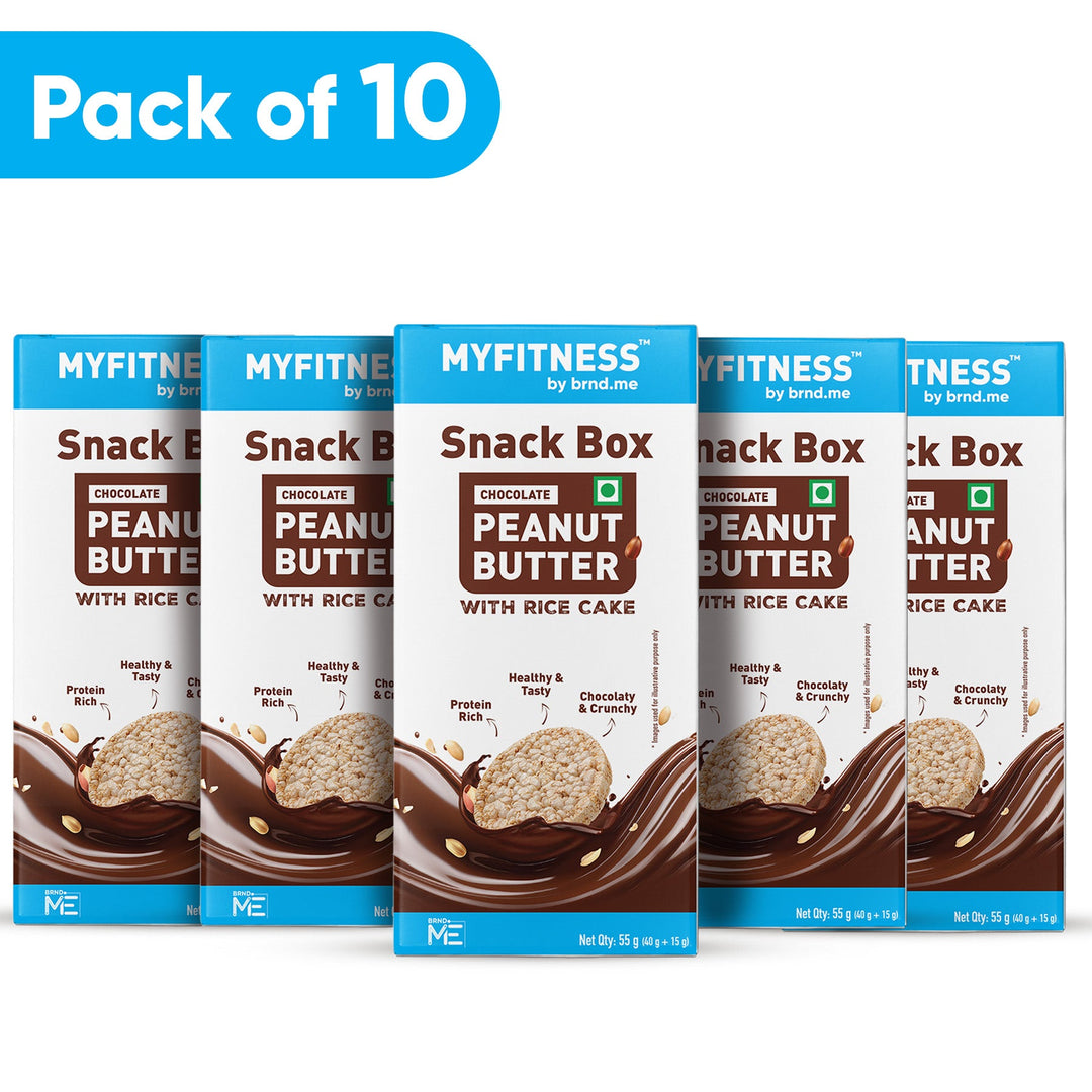 Snack Box - Rice Cake and Peanut Butter 55g