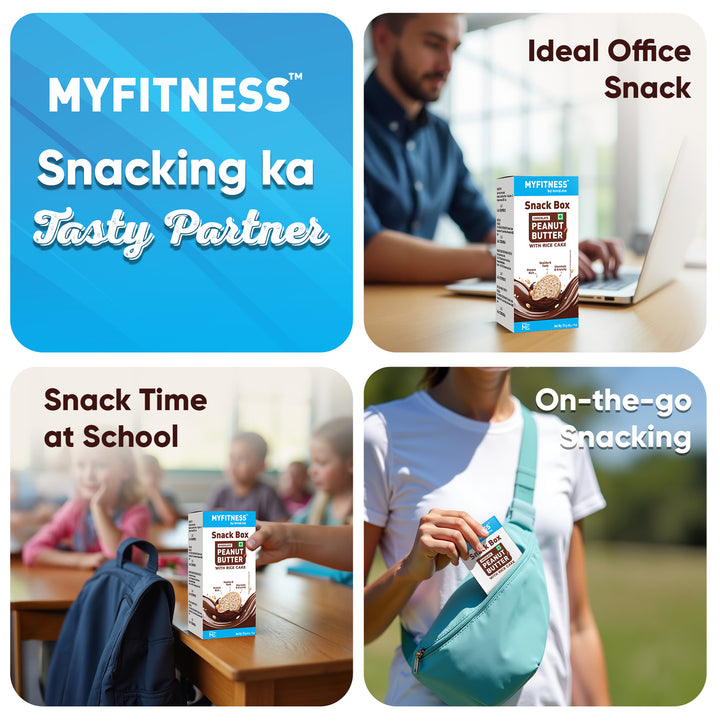 Snack Box - Rice Cake and Peanut Butter 55g