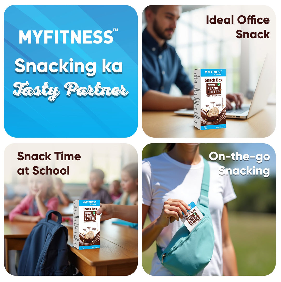 Snack Box - Rice Cake and Peanut Butter 55g