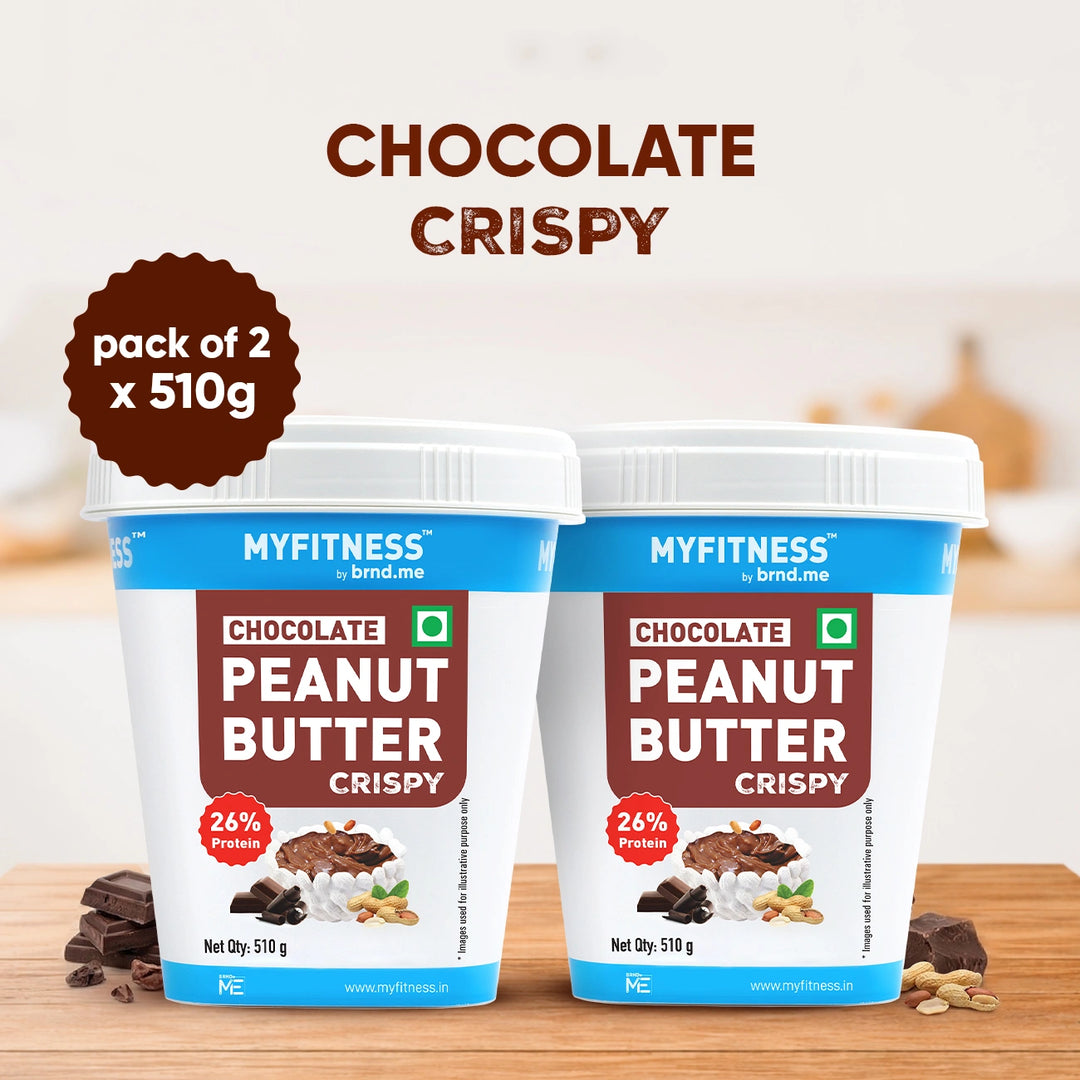 MyFitness Peanut Butter - Chocolate | 26% Protein | Crispy | Chocolate Peanut Butter Spread