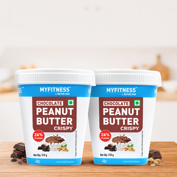 MyFitness Peanut Butter - Chocolate | 26% Protein | Crispy | Chocolate Peanut Butter Spread