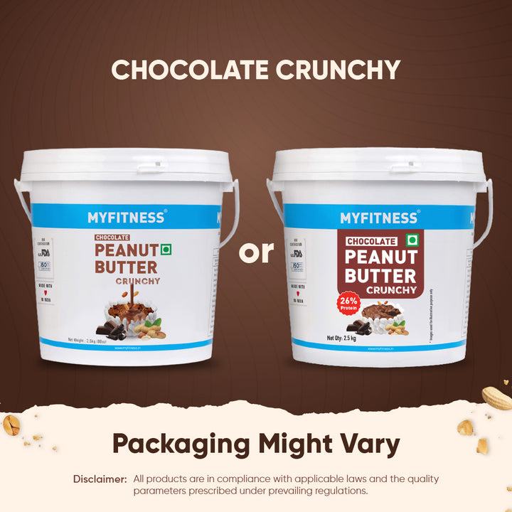 Chocolate Crunchy Peanut Butter (26% Protein)