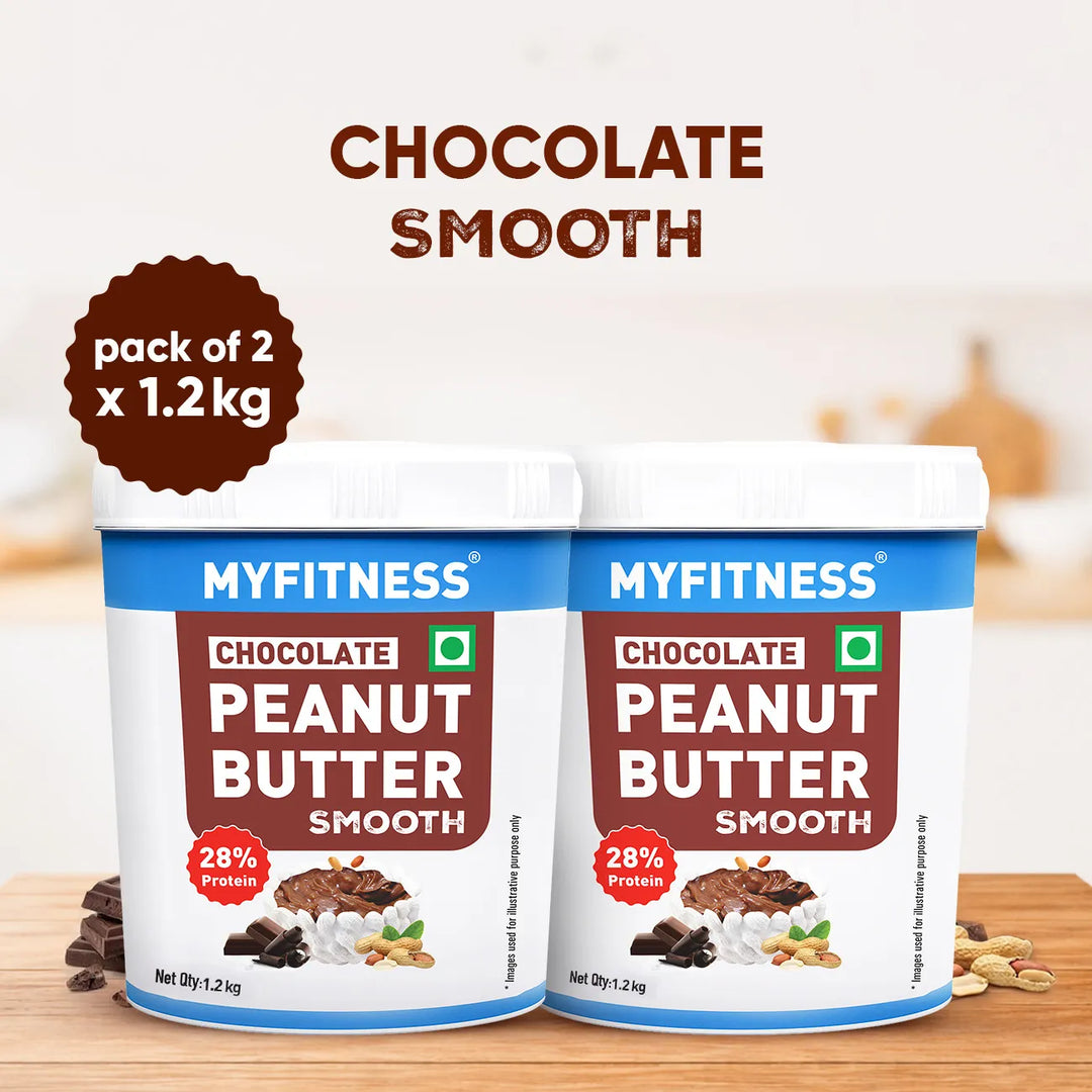 MyFitness Peanut Butter - Chocolate | 28% Protein | Smooth | Chocolate Peanut Butter Spread