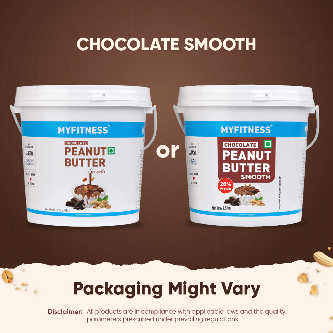 Chocolate Smooth Peanut Butter (28% Protein)