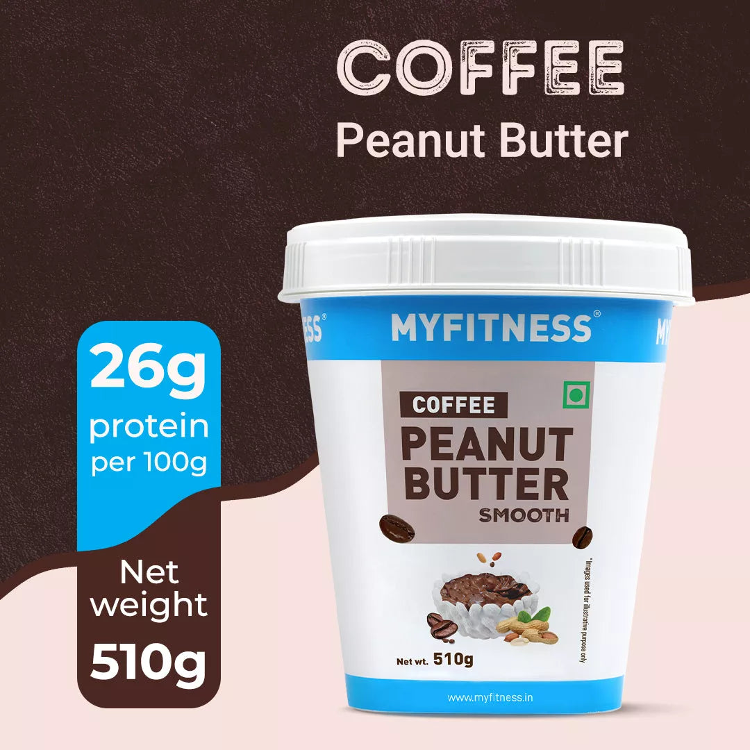 Coffee Smooth Peanut Butter (26% Protein)
