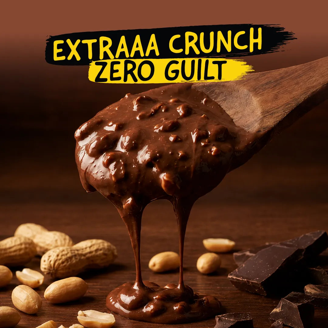 MyFitness x Batman | Chocolate Zero Peanut Butter Extra Crunchy | 27% Protein | Zero Added Sugar | High Protein
