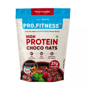 High Protein Chocolate Oats 900g Pack | 27g Protein (per 100g) | Healthy Breakfast Oats